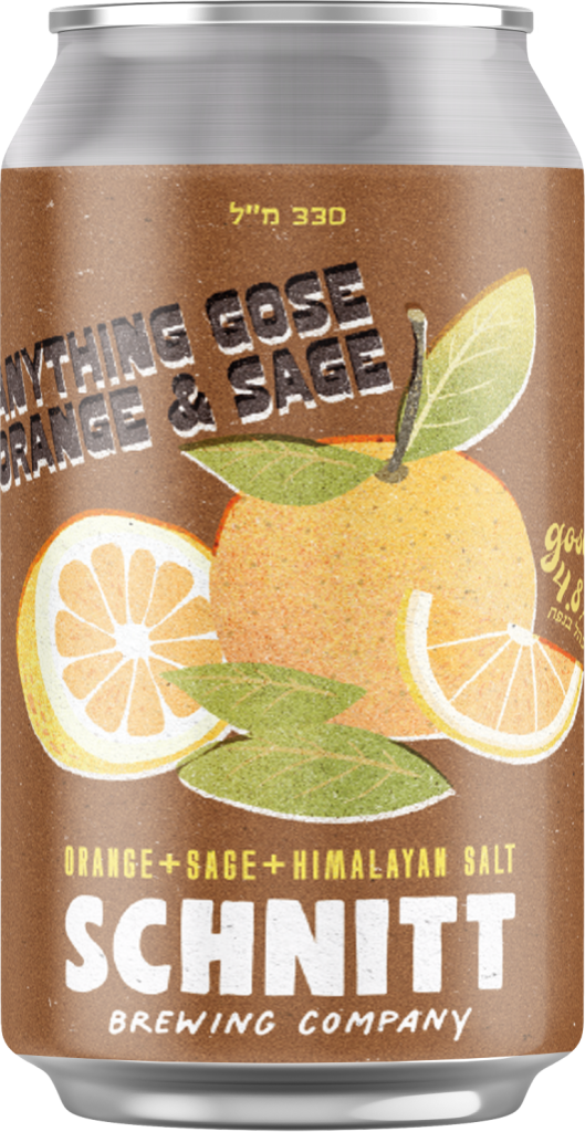 ANYTHING GOSE: Orange and Sage